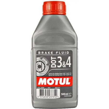 Motul Dot 3&4 Υγρά Φρένων 500ml