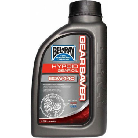BEL RAY Gear Saver Hypoid Gear 85W-140 Συνθετική Βαλβολίνη για Σασμάν Μοτοσυκλέτας 1lt