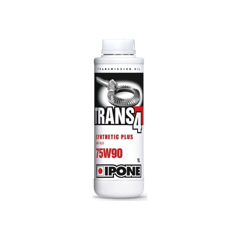 Ipone Trans4 75W-90 Συνθετική Βαλβολίνη για Σασμάν Μοτοσυκλέτας 1lt