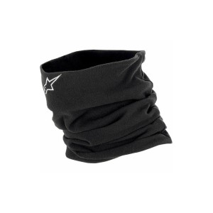 Alpinestars Neck Warmer Base Layer Περιλαίμιο Αναβάτη Μοτοσυκλέτας Fleece Μαύρο Χρώμα