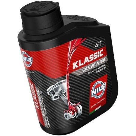 Λαδι NILS 4T KLASSIC 20W50 1L MINERAL