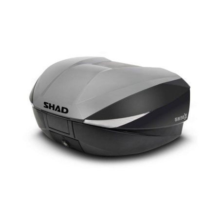 Βαλιτσάκι SHAD SH59X/D0B59100 Ασημί/EXPANDABLE Με Βάση