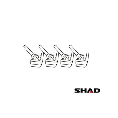 Ανταλλακτικό SHAD/200799R SH48 Λάστιχα Βάσης βαλίτσας