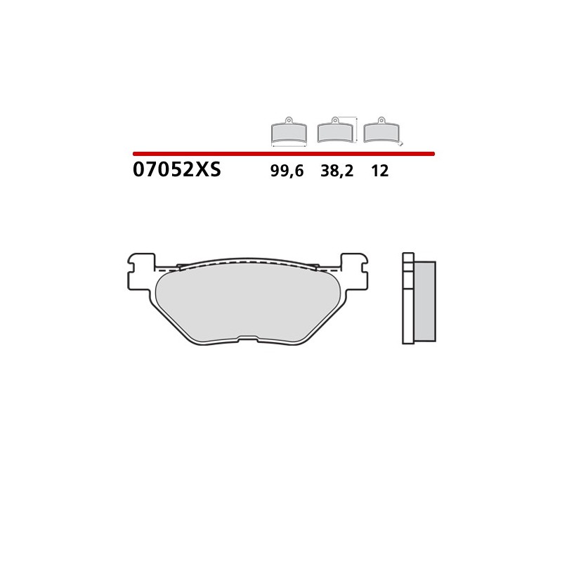 BREMBO ΤΑΚΑΚΙΑ ΦΡΕΝΩΝ SINTERED GOLD 07052XS