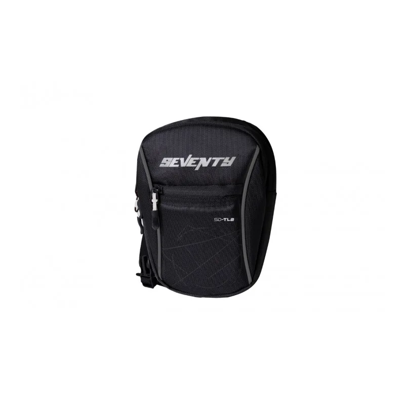 Τσάντα Ποδιού SEVENTY SD-TL2 Μαύρη - Λευκή