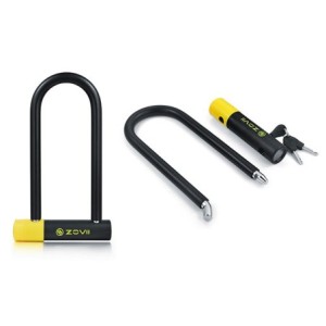 Κλειδαριά Πέταλο Με Συναγερμό ZNU14-300 300X88X14 Κίτρινη/Μαύρο ZOVII