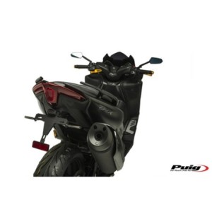 Βάσεις Πινακίδας/PUIG 3874N Μαύρες TMAX560/SX/DX