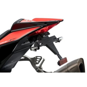 Βάση Πινακίδας/PUIG 4978N Μαύρη APRILIA TUONO V4 RR '18.