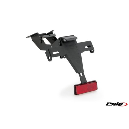 Βάση Πινακίδας /PUIG 20605N ΜΑΥΡΕΣ APRILIA RS 660 '21