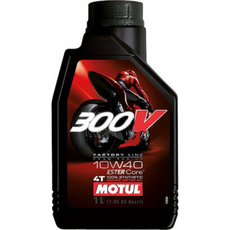 MOTUL 3OOV ROAD RACING 10W-40 1L