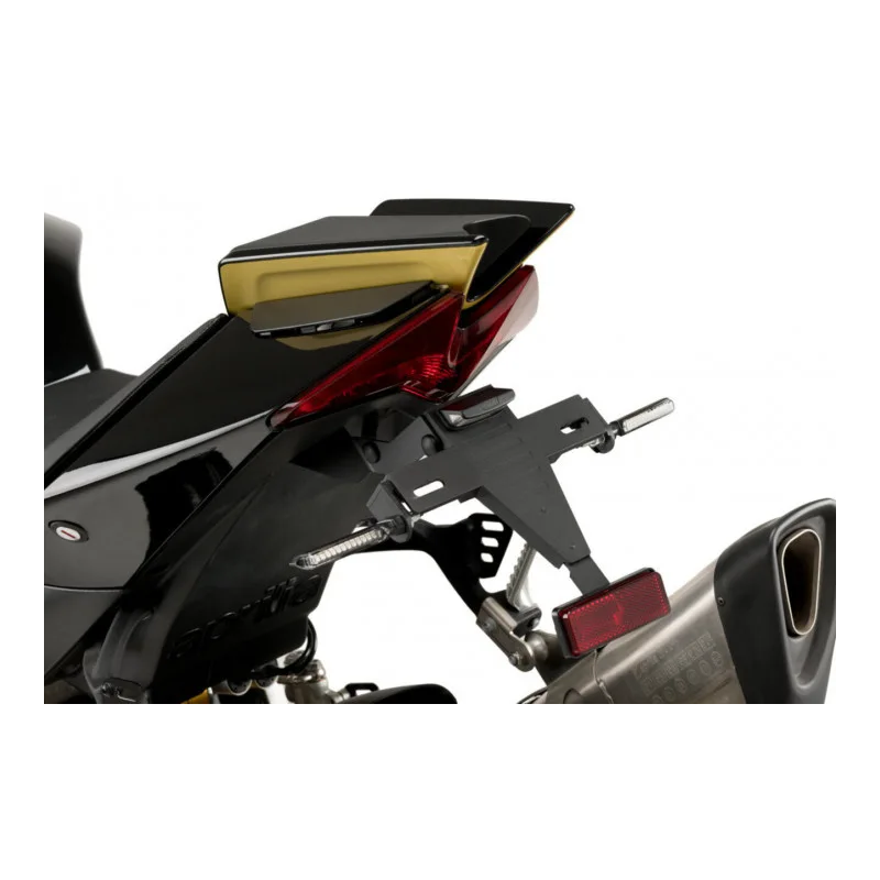 Βάση Πινακίδας/PUIG 21354N Μαύρη APRILIA RSV4 '21