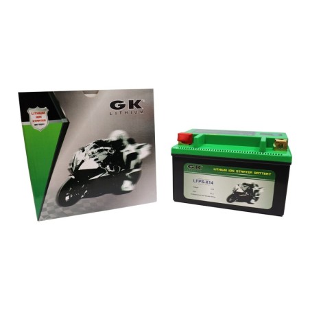Μπαταρία GK Λιθίου/LFPS-X14 CCA280 (Καλύπτει YTX14-BS)
