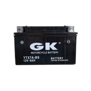 Μπαταρία GK YTX7A-BS +- Ξ.φ. με Υγρά CP SYMPHONY125