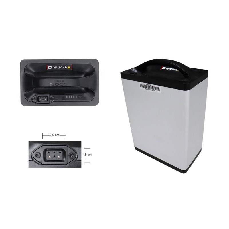 Μπαταρία Λιθίου 48V20AH ATL CU MINI 600/900WATT