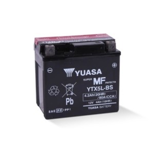Μπαταρία YUASA YTX5L-BS/4AMR -+ ROC 114-71-106 TARGET125 (ολα)