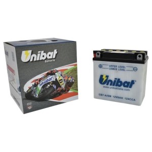 Μπαταρία UNIBAT CB7-A-SM  (YB7-A) +- με Υγρά CCA124