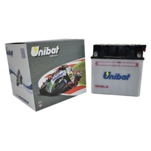 Μπαταρία UNIBAT CB16CL-B-SM  (YB16CL-B) -+ με Υγρά CCA240