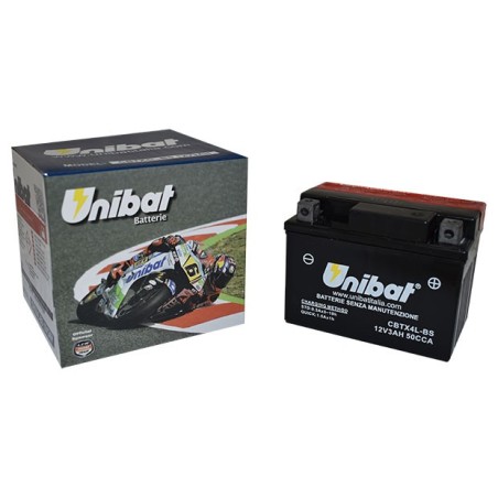 Μπαταρία UNIBAT CBTX4L-BS  (YTX4L-BS) -+ με Υγρά CCA50