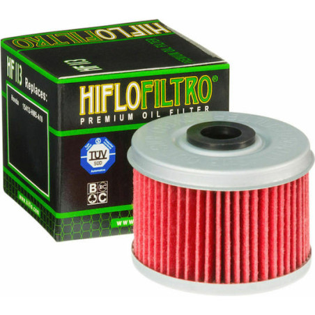 HF 113 Hiflofiltro Φίλτρο Λαδιού Μοτοσυκλέτας Varadero '01-'14/CBF 125 '14-'15/CBF 250 '04-'06 XL 125