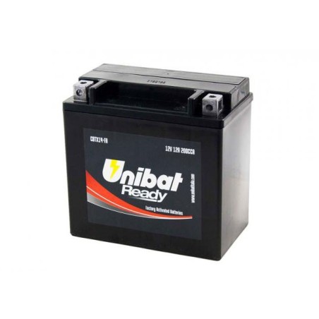 Μπαταρία UNIBAT CBTX14-FA (YTX14-BS) +- FACTORY ACTIVATED CCA200
