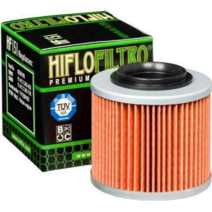 HF 151 Hiflofiltro Φίλτρο Λαδιού Μοτοσυκλέτας για Aprilia/BMW Pegaso 650