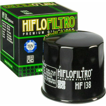 HF 138 Hiflofiltro Φίλτρο Λαδιού Μοτοσυκλέτας για Suzuki